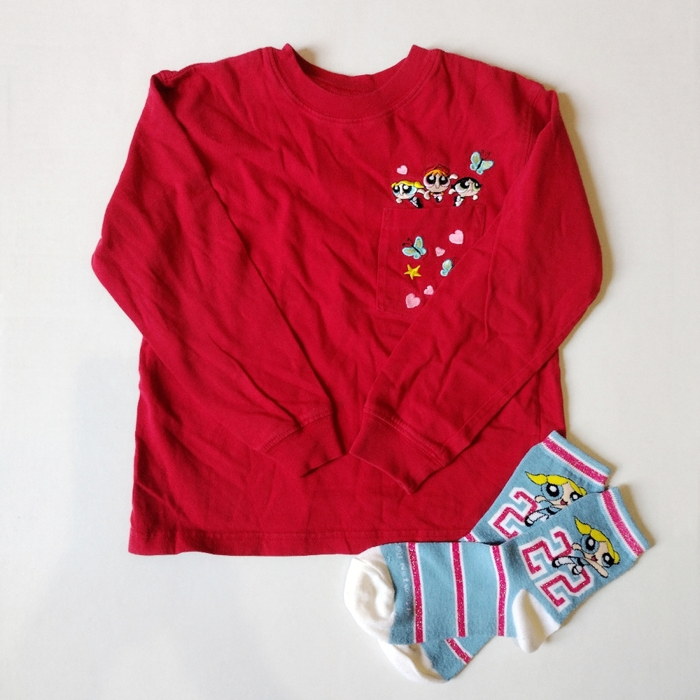 Powerpuff Girls T-shirt and Socks